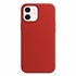 CaseUp Apple iPhone 12 Mini Kılıf Slim Liquid Silicone Koyu Kırmızı 2